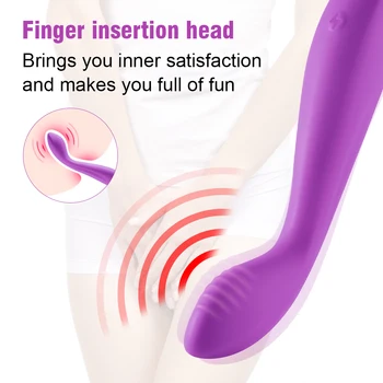 Silicon Stimulator Clitoris 10 Viteza punctul G Dildo Vibrator vagin Corp Biberon Masaj jucarii sexuale pentru femei
