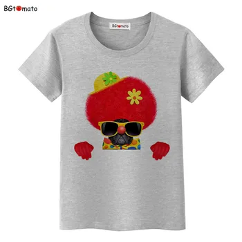 BGtomato scufița Roșie câine tricou fete/femei amuzant vara tricou minunat de Bună calitate brand minunat tricou cool topuri
