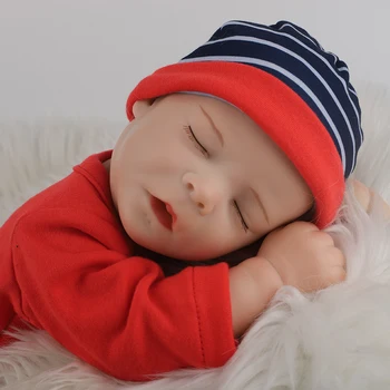 Hoomai Copilul Băiat Renăscut Baby 45CM Corp Silicon Bebe Renăscut Păpuși Pentru Copii Cadou de Ziua Jucărie