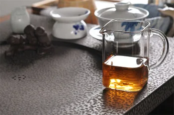 250ml Manual Rezistent la Căldură ceainic de Sticlă cana,Cha hai Gongdao Teacup Corect cana,kung fu cesti de ceai teaset gongdao bei o ceașcă de ceai