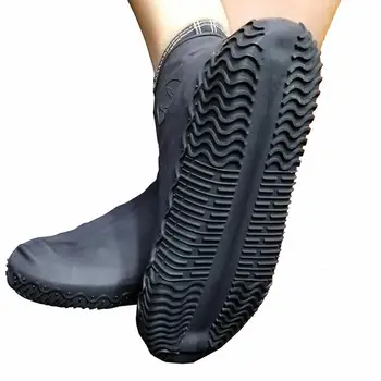 Reciclabile Silicon Galoși Reutilizabile Impermeabil Impermeabil Bărbați Pantofi Acoperă Cizme de Ploaie Non-alunecare Lavabil Unisex Rezistent la Uzura
