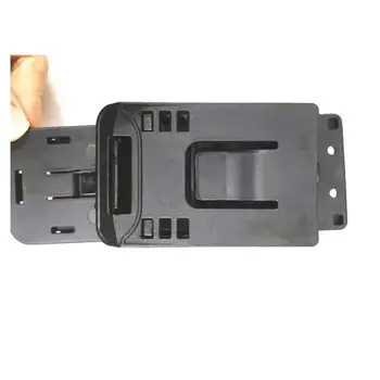 Universal Baton Caz Toc Rotație De 360 De Grade Extensibil Baton Titularul Caz De Autoapărare Siguranță Survial Kit - Negru
