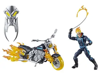 HASBRO Marvel X MEN Avengers Legendele super-Erou Deadpool Wolverine Văduva Neagră Ghost Rider Acțiune dimensiunile de mai jos Modelul de Colectare de Jucării