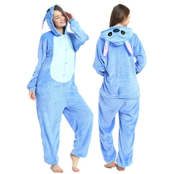 Una Bucată cu Glugă Femei și Bărbați Cosplay Pijamale Adult Kigurumi Pijama Unisex-O singură Bucată cu Gluga Salopete Salopete Baieti Fata