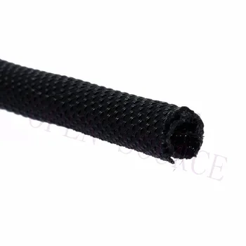 5m dia5mm / 8mm auto-curling Folie Împletitură Cablu Manșon Interior Cabluri de Protecție din Nailon Mâneci F/ Prusa i3 MK2 MK3 Imprimantă 3D