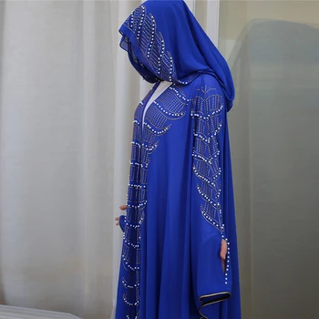 Sequin Bolero Din Umeri Djelaba Femme Femei Hijab Ridică Din Umeri Niqab Abaya Kimono Dubai Musulman Cardigan Islamic Tunica Dubai Turcia Haina