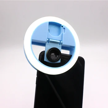 0.63 X macro Geană de fotografiere Umple de lumină Lampă cu LED-uri de extensie a Genelor instrument USB Multi-functie Machiaj Selfie lumina