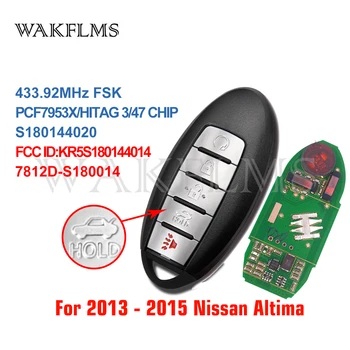 5 Buton Inteligent de la Distanță Cheie de Masina 433Mhz PCF7953X Pentru Nissan Altima, Maxima 2013 S180144020 KR5S180144014