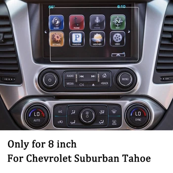 8 Inch Geam pentru Chevrolet Chevy Suburban, Tahoe 2016 2017 2018 2019 Accesorii Auto de Navigare Ecran Protector