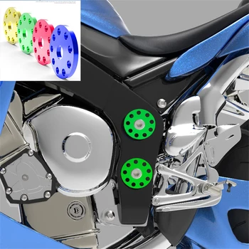 5 BUC 6MM moto șuruburi cu garnitură mașină de stil universal decal pentru honda suzuki yamaha KTM motocicleta șurub piuliță M6 șurub motocicleta