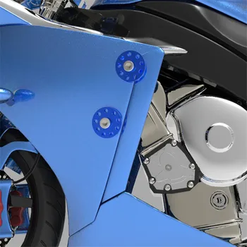 5 BUC 6MM moto șuruburi cu garnitură mașină de stil universal decal pentru honda suzuki yamaha KTM motocicleta șurub piuliță M6 șurub motocicleta
