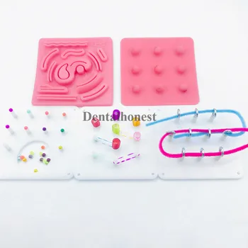 Laparoscopica educație de formare echipamente 3D sutura modul purta margele/clema mingea/de tracțiune/clema dentare model de formare