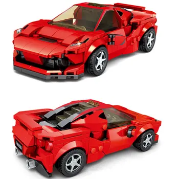 Creative MOC Masina de Serie pentru Roadster Masina Super-Sport Building Block Model de Jucărie Cărămizi Serie Masina Sport Set Cadouri