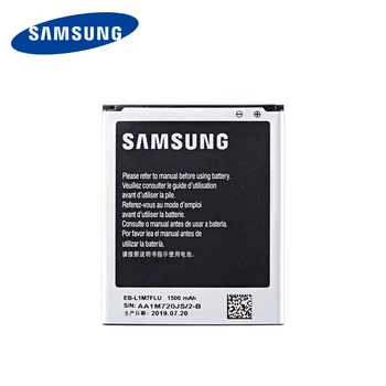 SAMSUNG Orginal EB-L1M7FLU EB-F1M7FLU 1500mAh baterie Pentru Samsung Galaxy S3 Mini GT-I8190 i8160 I8190N GT-i8200 S7562 G313 WO