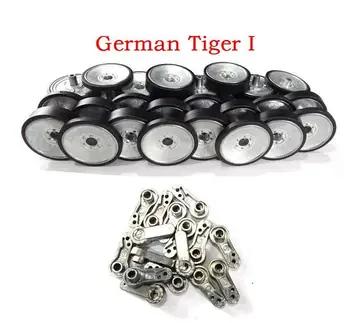 Henglong 3818 3818-1 1/16 1:16 German Tiger I RC Cisternă Grele piese de Upgrade Oțel cutie de Viteze cu motor/piesa de Metal/metal butuc roata