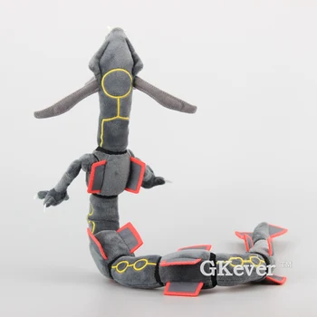 Desene animate japoneze Cifre Negre Rayquaza Moale Jucării de Pluș Animale de Pluș Moale Păpuși Flexiable 78 CM Copii Cadou