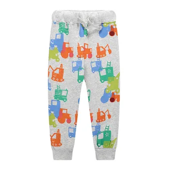 Sărituri de metri Baby boy pantaloni de Trening din bumbac imprimat tigru pantaloni lungime completă cu băieți și pantaloni de toamna pentru copii haine sweatpant