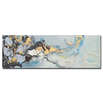 210x70cm Un Panou Decorativ de Perete Imagini Abstracte Acuarelă Canvas Tablou Modern Home&Living Decorul camerei Postere, Printuri