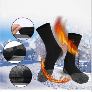 Iarna 35 Aluminizată Menține Picioarele Lungi Ciorap De Căldură Fibre De Izolare De Mai Jos Șosete 2018 Noi