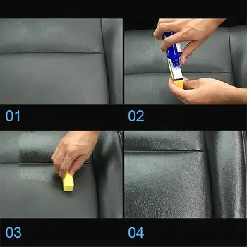 Noul Nano Lichid Mașină De Piele De Îngrijire Interior Seat Geamuri Hidratantă De Protecție Protecția Plastic Lichid Din Piele De Întreținere