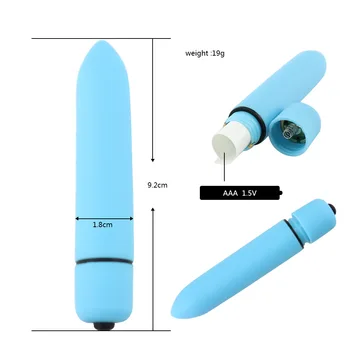 10 Viteza Mini Glont Vibrator pentru Femei G-Spot Stimulator Clitoris Masaj Penis artificial Vibratoare Jucarii Sexuale pentru Femei Adulte de Sex Produsele