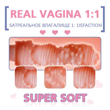 Jucarii sexuale Pentru Barbati Masturbator Fund Sexy Anal Artificial Pizde Silicon 3D Realiste Vagin Adult de sex Masculin Masturbari Cupa Sex-Shop
