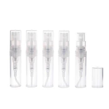 200Pcs/Lot 2 ML din Plastic Transparent Sticla cu Pulverizator Mic Ambalare produse Cosmetice Atomizor Parfum Sticle de Pulverizare Spray Lichid Recipient
