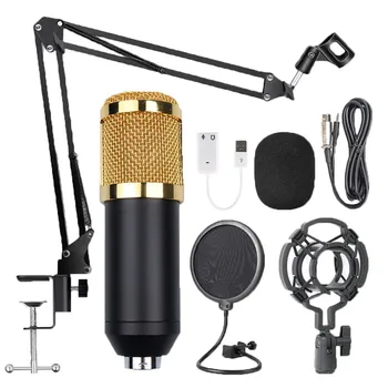 Profesionale Bm 800 Condensator Microfon 3.5 Mm cu Fir Bm-800 Karaoke BM800 Înregistrare Microfon Pentru Karaoke Calculator KTV