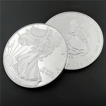 Noi 2011-2021 Statele Unite ale americii de Libertate Vultur Moneda 1 oz Argint Fin de Colecție America de Monede Cadou Monede Comemorative