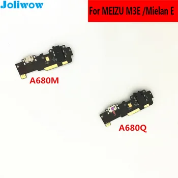 Pentru MEIZU M3E Mielan E Modulul Microfon+USB Port de Încărcare Bord Flex Conector de Cablu Piese de schimb de reparare