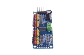 PCA9685 16-Canal 12-bit PWM motor Servo Driver I2C Module Pentru Arduino Robot