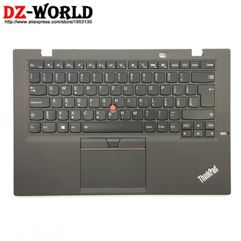 SK Noi/Orig pentru Thinkpad X1 Carbon 3rd Gen 20BS 20BT Slovacia Tastatură cu iluminare din spate cu zona de Sprijin pentru mâini Touchpad 00HT324 00HN969 SM20G18629