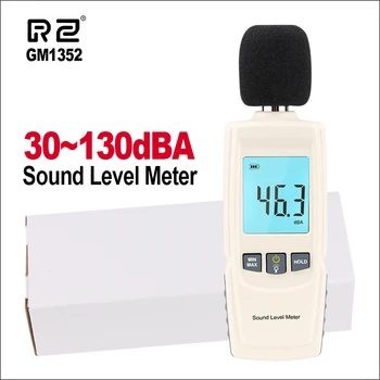 RZ sonometre Digital Sound Level Meter Sonometros Zgomot Audio Leve Metru 30-130dB Decibeli Tester GM1352 Metru de Sunet