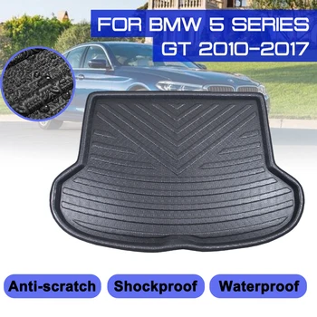 Masina Floor Mat Covor de Portbagajul din Spate Anti-noroi Capac Pentru BMW Seria 5 GT 2010 2011 2012 2013 anii-2017