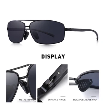 MERRYS DESIGN Bărbați ochelari de Soare Polarizat Pentru Conducere UV400 Protecție S8398