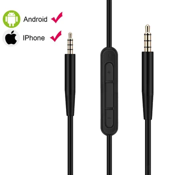 3.5 mm pentru căști de 2,5 mm cablul de înlocuire cablu pentru bose qc25 qc35 soundtrue / link oe2 / oe2i căști cablu cablu audio s