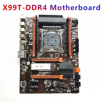 Placa de baza X99 DDR4 LGA 2011-3 Suporta 4X 32G pentru E5 2650V3 2680V3 2620 V3 2011-V3 Procesor