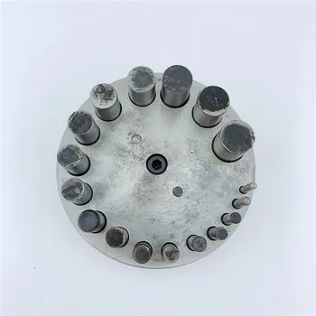 Disc de Tăiere Cerc 5/17 gaura Bijuterii Pumni de înaltă densitate oțel Rotund Set Bijuterii de Luare de Tăiere de Metal care Formează Pandantiv