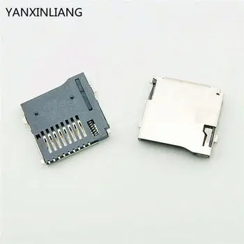 50PCS Push-Push Tip TransFlash TF Card Micro SD, Adaptor de Priza Automata Conector PCB