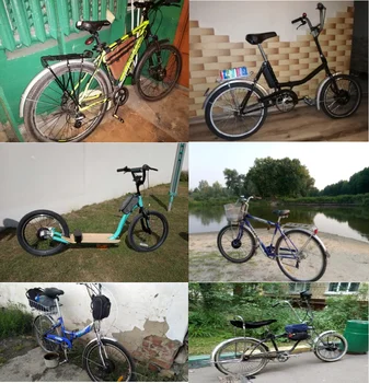 Într-o zi 36V 48V 350W Biciclete Electrice Kit de Conversie 16 20 24 26 27.5 28 Inch 700C Spate Rotiți Butucul Roții Motor pentru Ebike Kit