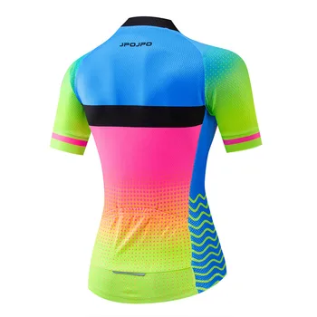 2019 Bicicleta Tricou femei pentru ciclism jersey drum MTB biciclete tricouri Ropa Maillot Ciclismo de Curse verde ciclu de sus roșu albastru vară