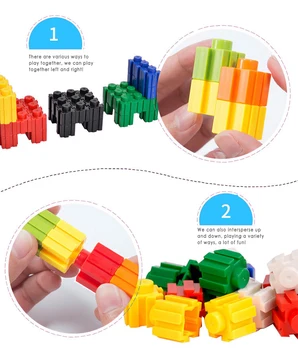 Copii Clasic De Blocuri De Constructii Pentru Copii Mici Designer De Jucării Magnetice Model Si Construirea De Jucărie Din Plastic Blocuri Magnetice Jucarii Educative