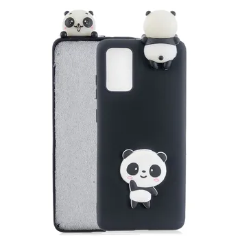 3D Panda Drăguț Unicorn Cactus Caz Acoperire Pentru Samsung A31 A41 A21s A10 A20 A30 s A40 A50 A70 A01 A11 A21 A41 A51 A71 Cazul Copilului