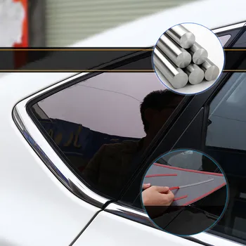 Masina Fereastră paiete decor exterior fereastră triunghiulară trim decor Accesorii auto Pentru Nissan Sentra 2013-2018