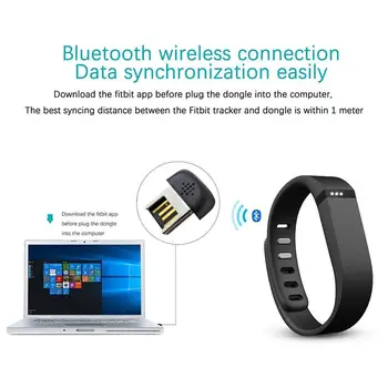 Adaptor Bluetooth Sincronizare Wireless Dongle Adaptor USB Pentru Fitbit Bratara Smart Sprijin en-Gros Dropship