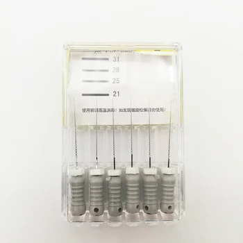 6pcs 8#-21mm Dentare Fișiere Root Canal Stomatologie Instrumente Dentist Materiale Utilizarea de Mână din Oțel Inoxidabil H Fișiere