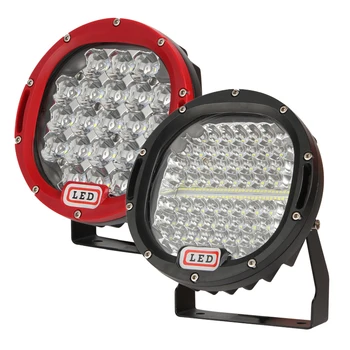 7 Inch 6000K 10500LM 105W/300W Rosu/Negru IP68 Impermeabil LED Lumini de Conducere la fața Locului Spoturi Rotunde Munca Offroad Lampă Lumină Rotundă
