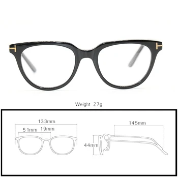 2020 noua moda retro ochelari de vedere pentru femei și bărbați și SPEIKO TF5391 poate fi miopie ochelari de citit 1.74 lentile până-albastru