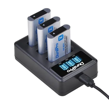 5x 1860mAH NP-BX1 Înlocuire Baterie +LED 3 Port USB Incarcator Pentru SONY DSC RX1 RX100 RX100iii M3 M2 WX300 HX300 HX400 HX50 HX60