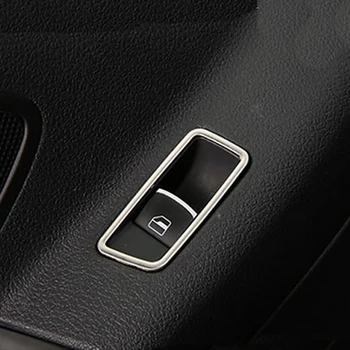 4buc/set Auto interior mouling geamurilor butonul capacului ornamental autocolant se Potrivesc Pentru VW Tiguan 2013 2016 accesorii